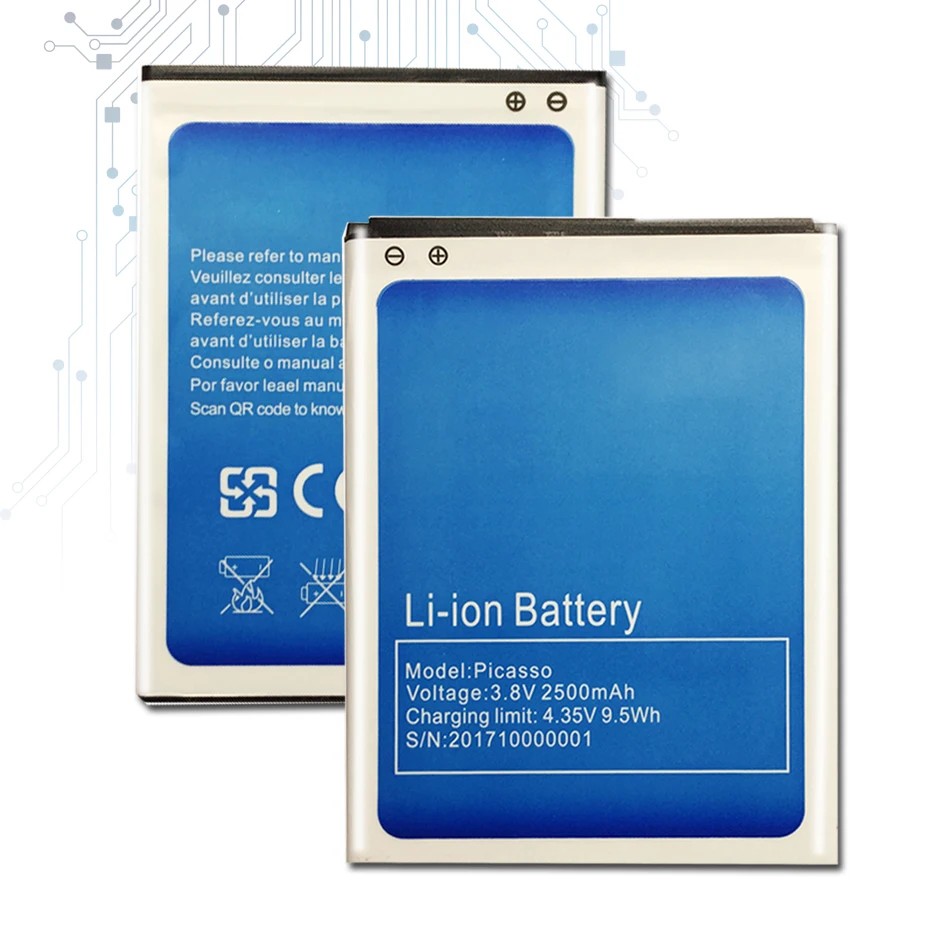 Battery For BLU PICASSO 2500mAh Batteria + Tracking Number