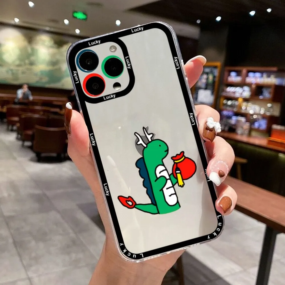 Корейский мультяшный чехол для телефона J-Joguman Studio Art Для IPhone 11 12 13 14 15 Pro Promax Plus Mini 16