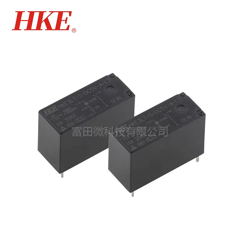 Фото 1 шт. реле HKE HKE3LT-S-DC5V-A-L2 5-контактное 20A 5 В магнитное удерживающее реле с двойной катушкой №2