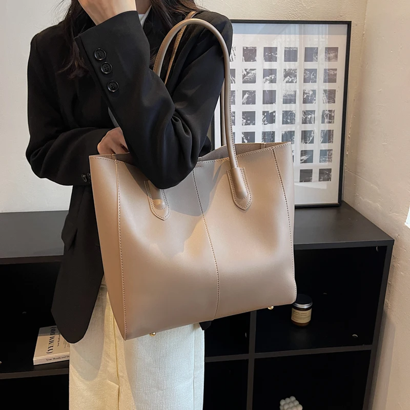 Luxury Brand Tote Bags for Office Women 2023 Trend Shoulder Side Bag Vintage Ladies High Capacity Handbags and Purses Ladies