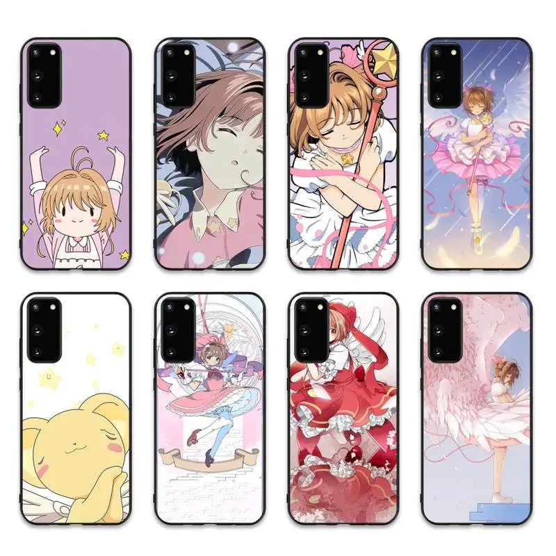 

CardCaptor Sakura Anime Phone Case for Samsung S10 21 20 9 8 plus lite S20 UlTRA 7edge