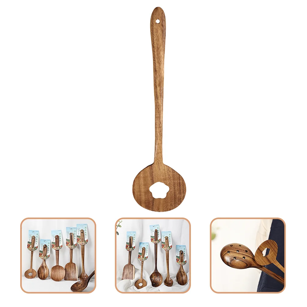 

Ergonomic Multi-use Premium Stirring Spatula Wood Turner Wooden Salad Spatula Wooden Turner Salad Mixer for