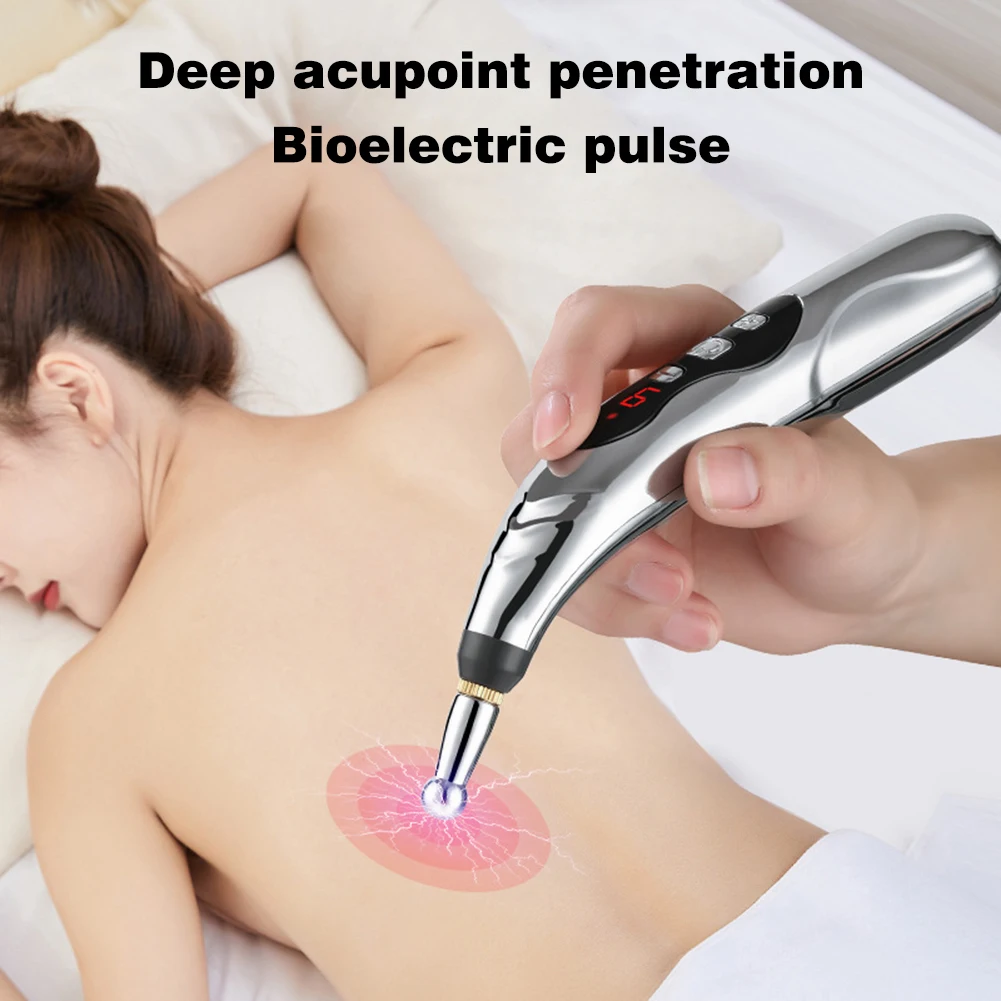 

Electronic Acupuncture Point Massage Pen Laser Therapy Muscle Healing Meridian Energy Pen Pain Relief Health Care Tools