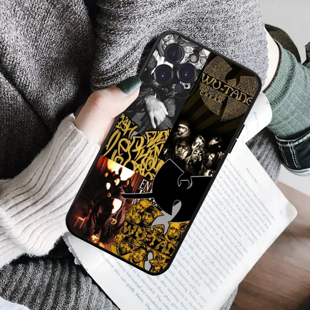 Hip-Hop Band W-Wu-Tang Phone Case For IPhone 16 15 8 7 6 6S Plus X SE XR XS 14 11 12 13 Mini Pro Max Mobile