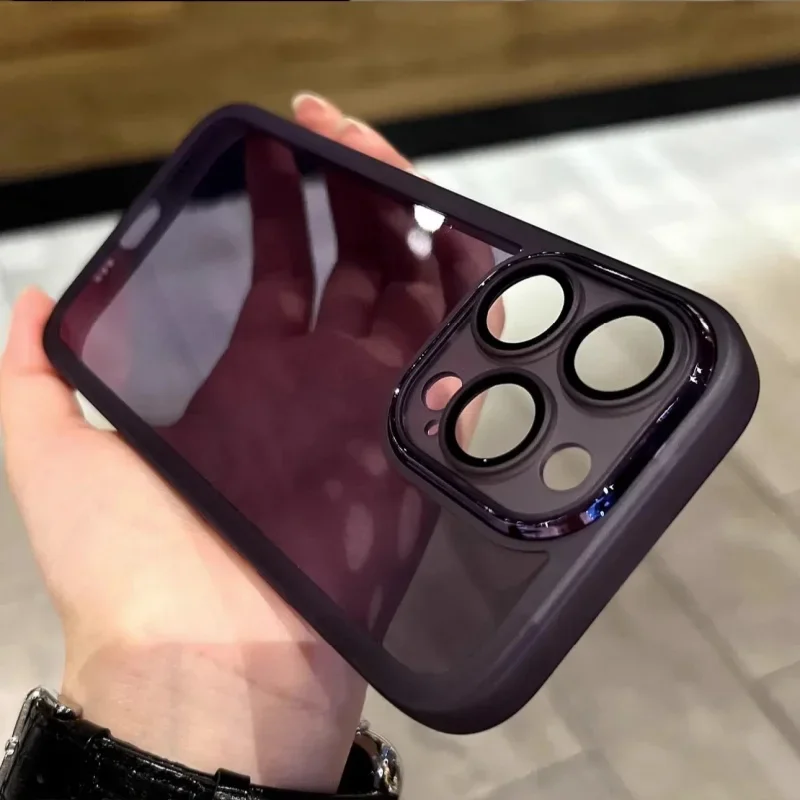 Чехол для телефона подходит IPhone 16 15 14 13 Pro Max ультратонкий гальванический чехол IPone