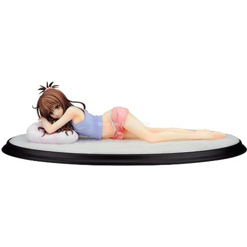 

To Love Ru Darkness Mikan Yuki 1:7 Scale Sleeping Posture Japanese Anime Two-dimensional Garage Kit Sexy Girl Chassis Ornaments