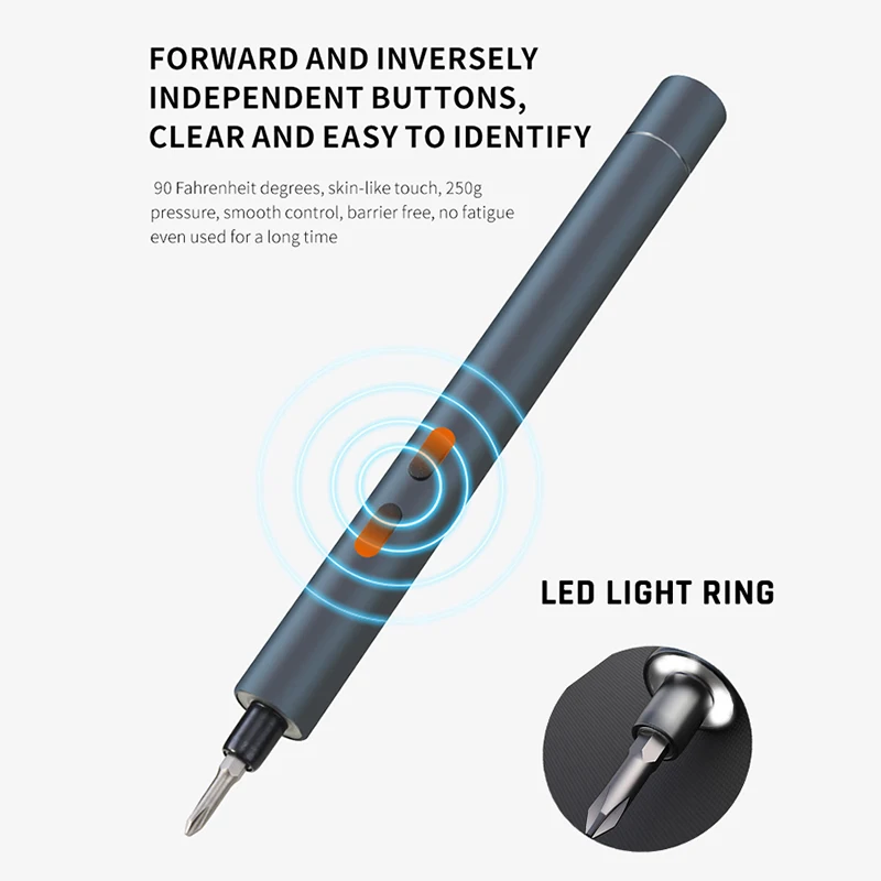 Электрическая Мини-отвертка Usb Прецизионный Литий-ионный Аккумулятор С