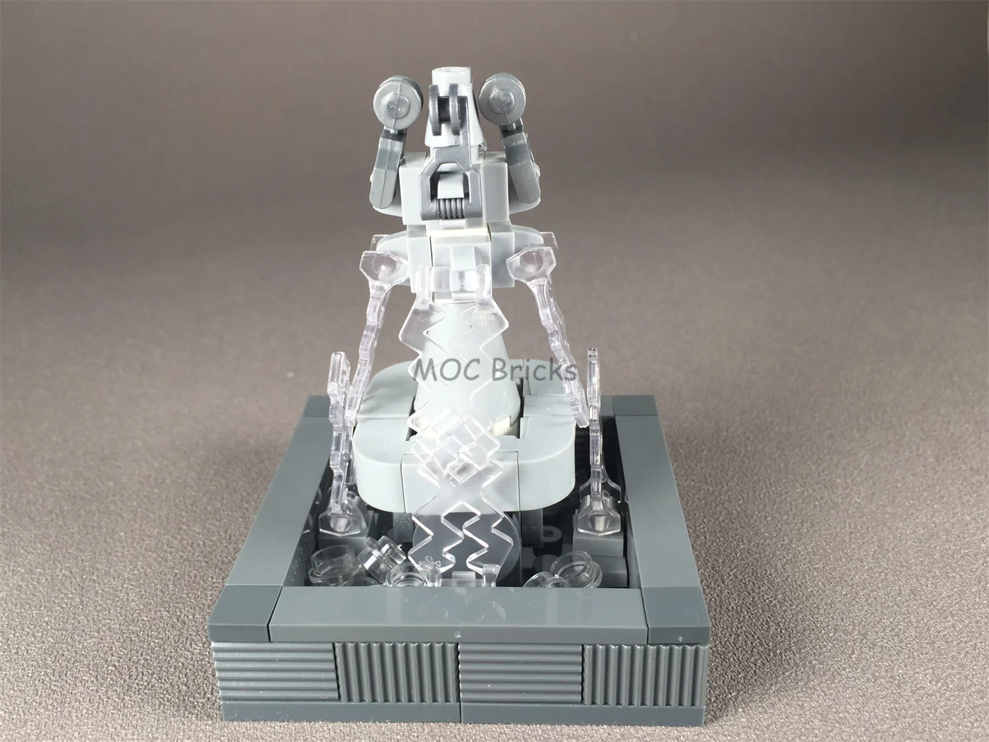 Распродажа кубики MOC сделай сам городской парк фонтан статуя воды модель