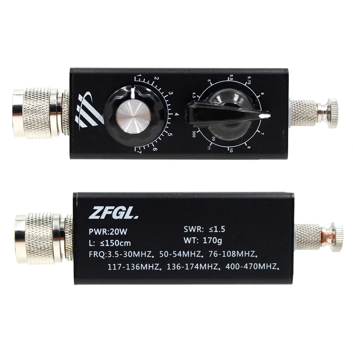 

30W QRP 5MHz-55MHz Short Wave Radio Transmitting Antenna FM Aviation UV Full Band Antenna for Yaesu FT-817 ICOM 703 K1