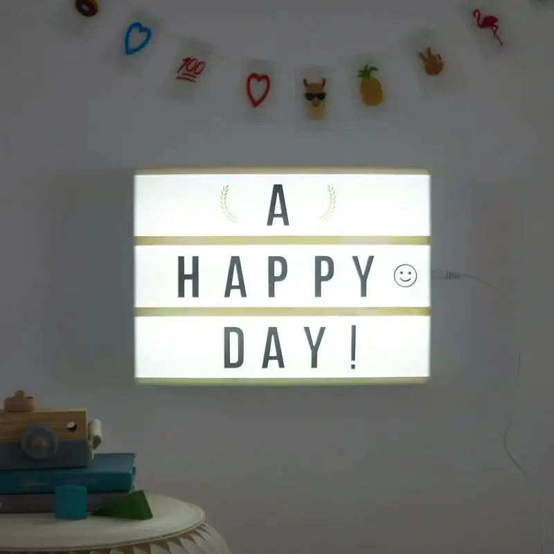 

LED Message Board, Features 85 Letters & Symbols, Plastic Material