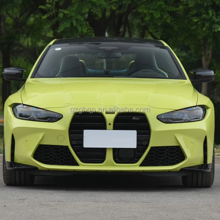 Фото Лидер продаж, оригинальные автозапчасти для M4 M3 G82/G80, решетка переднего бампера, передняя губа, желтый комплект кузова 2021-2025 №2