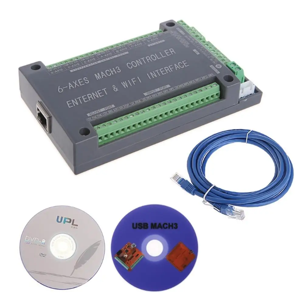 

Ethernet-контроллер mach3 для ЧПУ с USB-интерфейсом