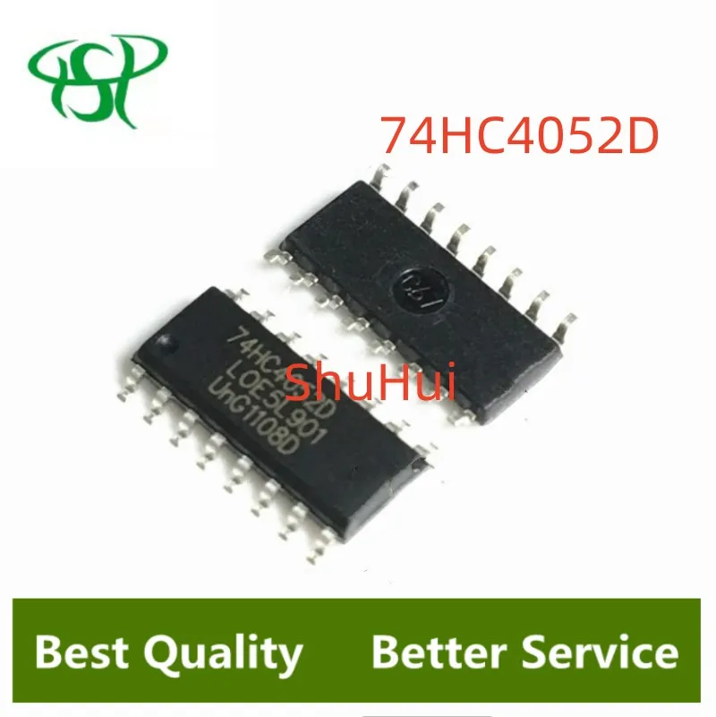

100pcs 74HC4052D SOP16 74HC4052 SOP SN74HC4052DR SOP-16 SMD new and original IC In Stock