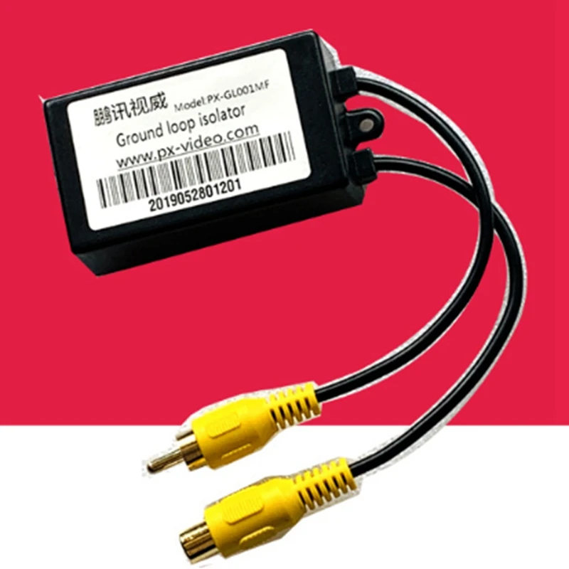 

Видеоизолятор MOOL RCA для мониторинга видеопомех AV видео фильтр устраняет сильный ток горизонтальный зернистый Снежинка