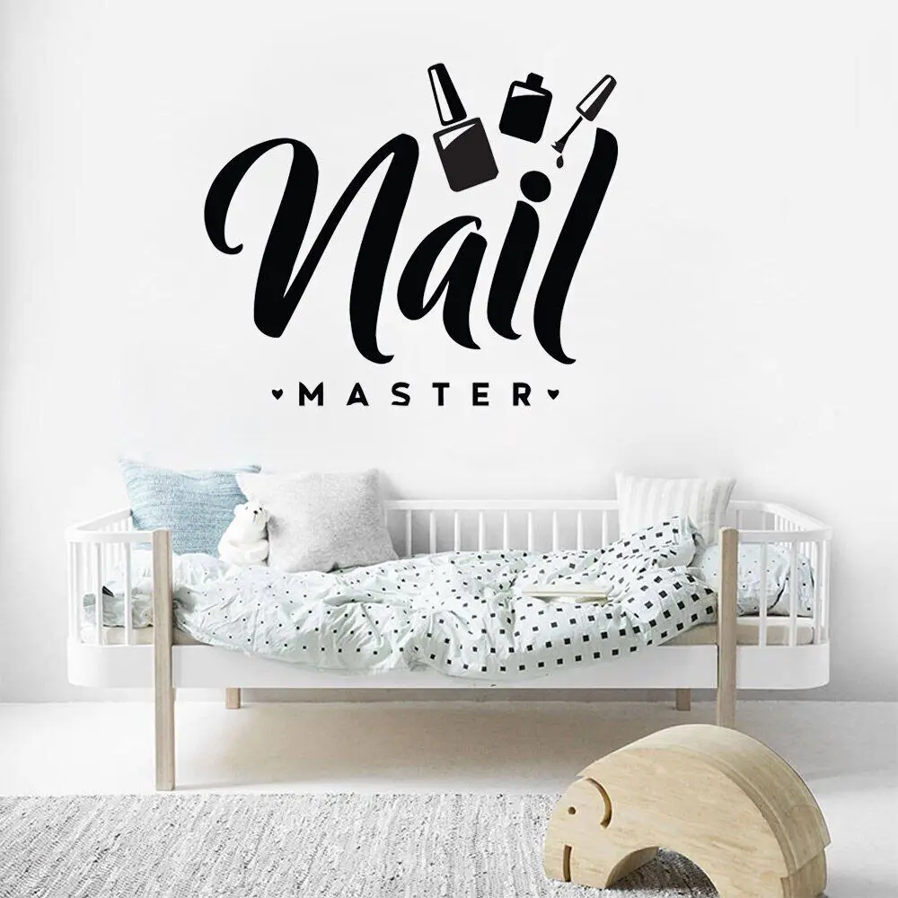 Наклейки на стену для дизайна ногтей