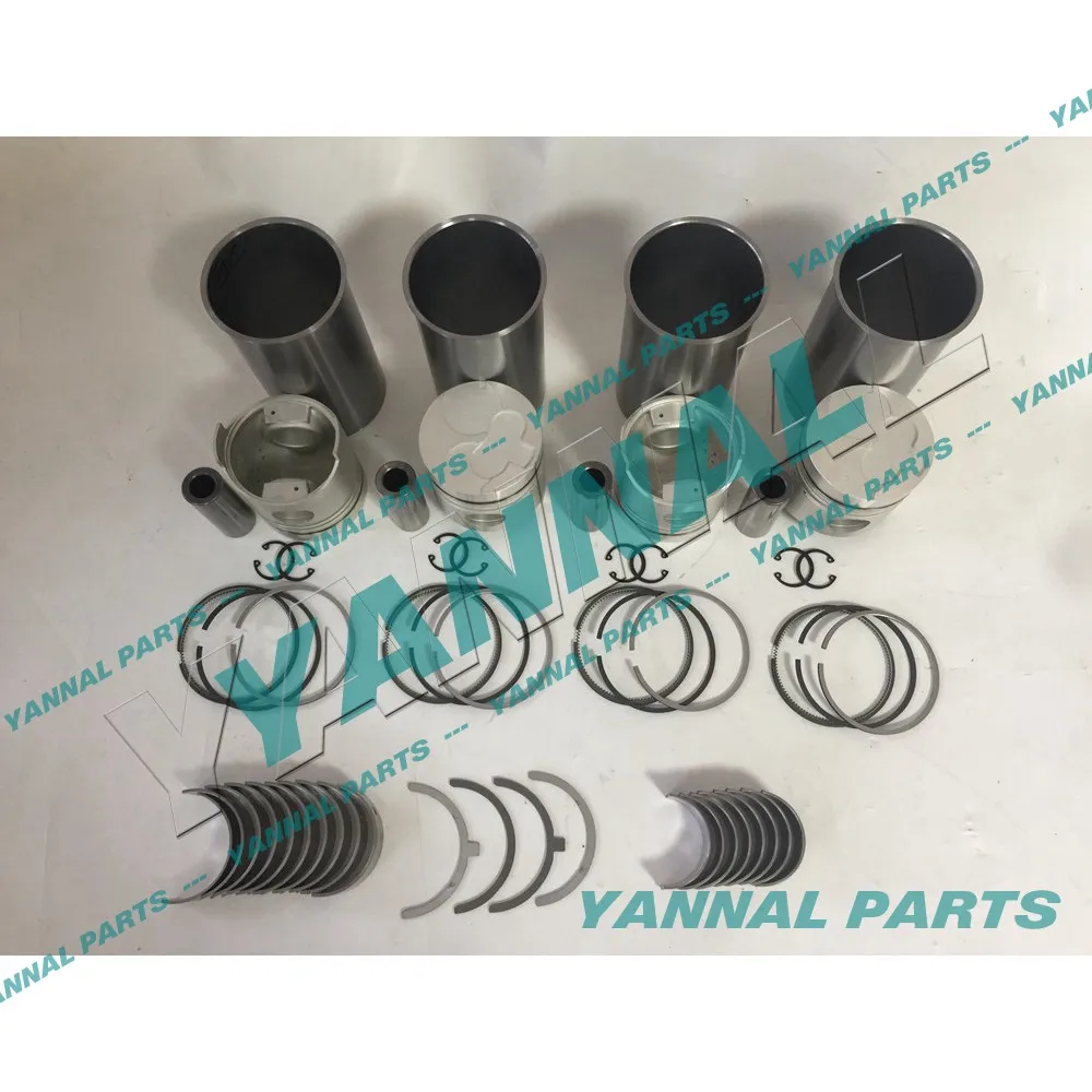 

4BA1 Cylinder Liner Kit With Bearing Set For Isuzu Engine Rebuild Kit