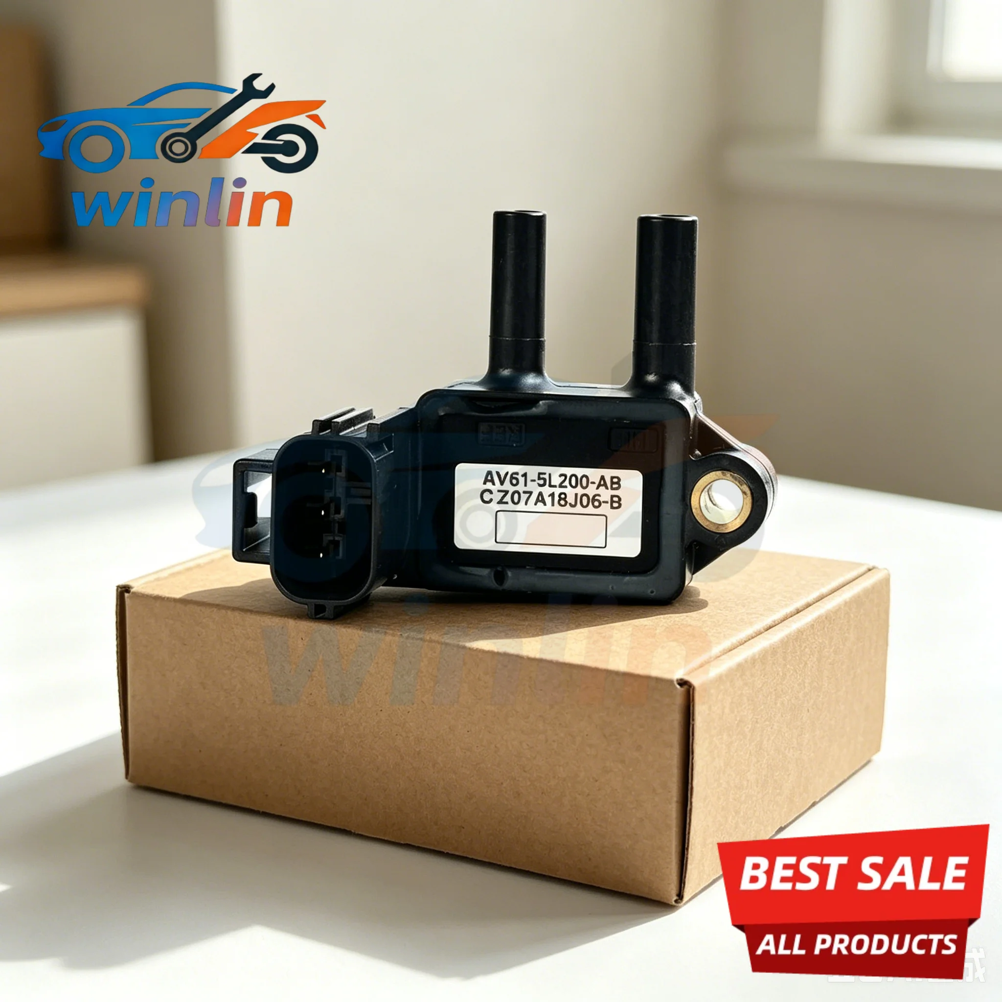 Датчик дифференциального давления выхлопных газов DPF AV61-5L200-AB 1698614 1786775 для Ford Kuga Mondeo Mk4 1.6L 2.0L 2.2L, автозапчасти (art.: 3920dad80d7cc) - 3920dad80d7cc