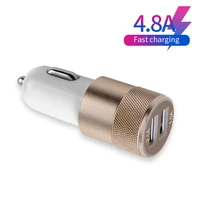 Auto Car Charger 3 1A Dual USB LED Universal Mobile Phone Car Charger Fit For Xiaomi Samsung IPhone Huawei