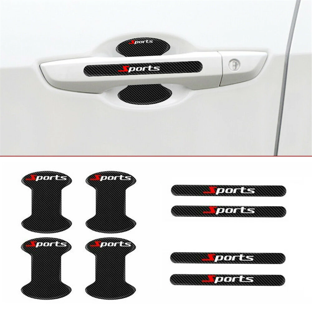 

8pcs Car Door Bowl Sticker Door Handle Anti-scratch Sticker Protector Anti Scratch Cover Styling Car Accessories