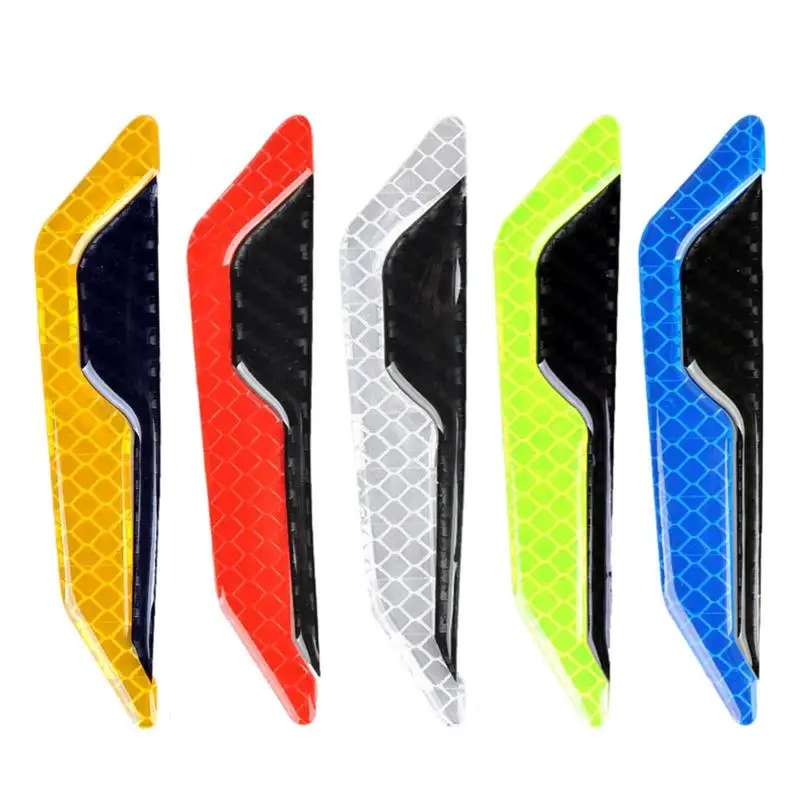 

Светоотражающие наклейки на двери автомобиля, автомобильная наклейка с защитой от столкновений, Светоотражающая наклейка для автомобильного багажника, Светоотражающая полоса безопасности для вождения