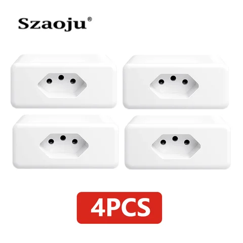 Смарт-розетка Szaoju с поддержкой Wi-Fi, 16 А