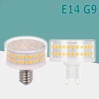 e14 g9 led lights 12w 15w 220v small lamp 88 beads shadowless bulb no flicker 360 degree mushroom corn design ceramic shell