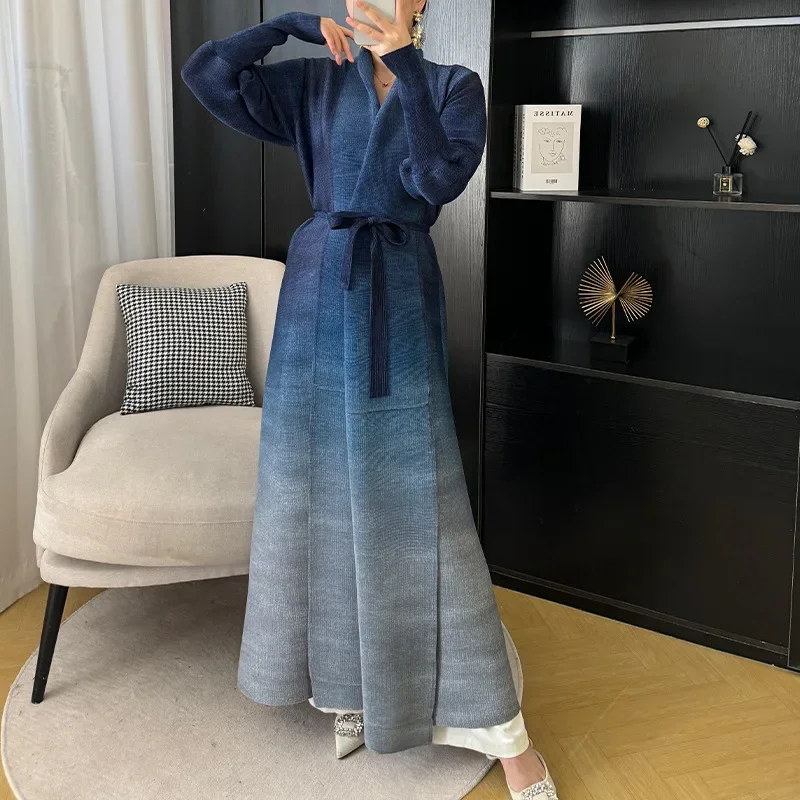 Плиссированная Свободная Женская куртка новинка сезона весна-осень 2024 модная