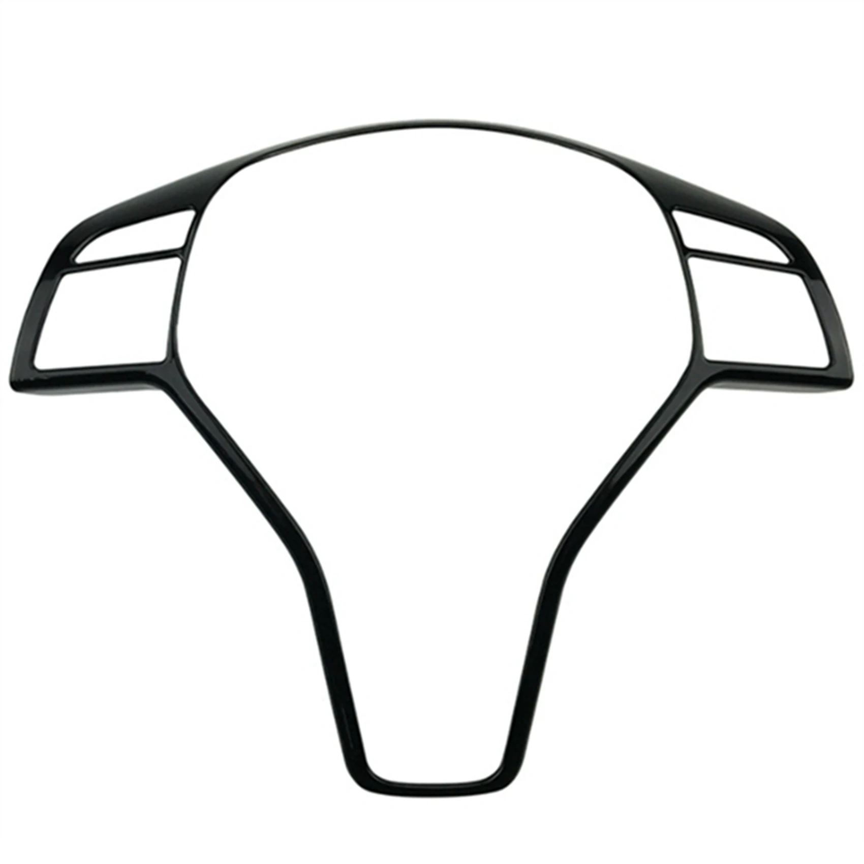 

Car Black Steering Wheel Frame Trim Cover for B C E A CLA GLA Class