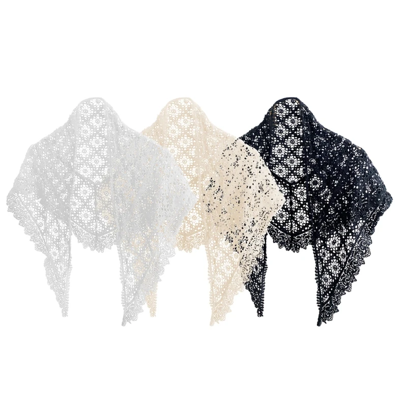 

Triangular Shoulder Wrap Shawl Scarf Shrug Scarf Crochet Shawl Echarpe Scarves