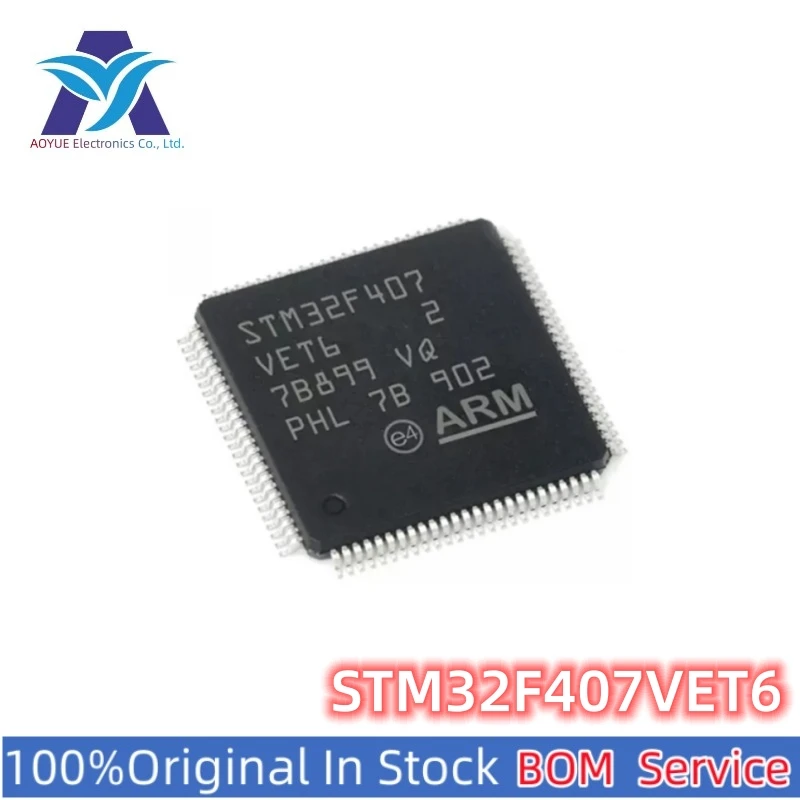 

New Original Stock IC Electronic Components STM32F407VET6 IC MCU One Stop BOM Service