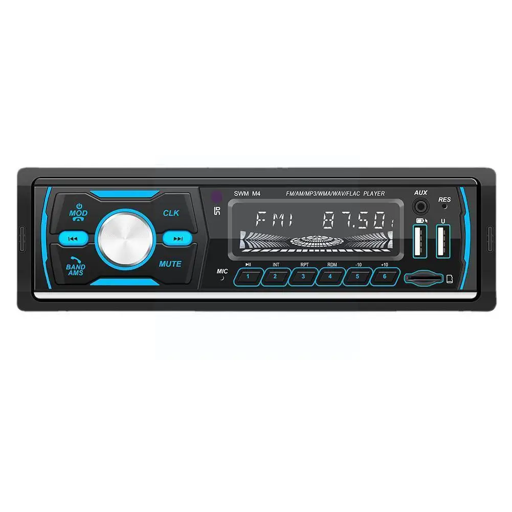 

Автомобильное радио Dab + Rds Am Fm MP3-плеер 1 Din стерео Bluetooth Поддержка Aux Sd блок цвета 7 кнопки зарядки Usb телефон X3d6