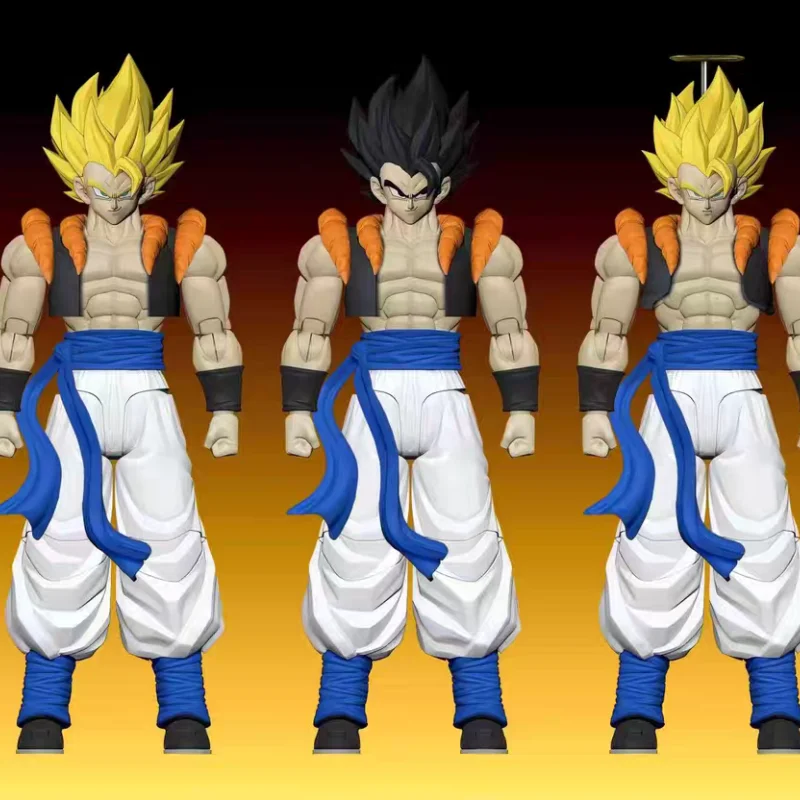 Фото Коллекционная фигурка Dragon Ball 1/12 Камионе 02a Гоуджета-кикбоксер в стиле тайского бокса, Супер Сайян, с подвижными суставами, подарок №2
