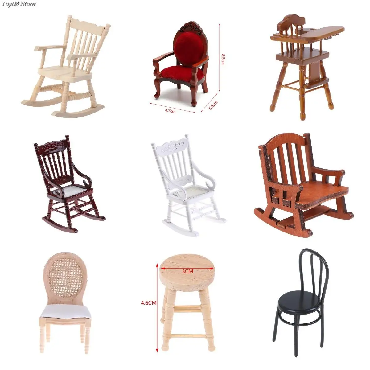 Furniture Model Toys For Doll House Decoration Dollhouse Miniature Accessories