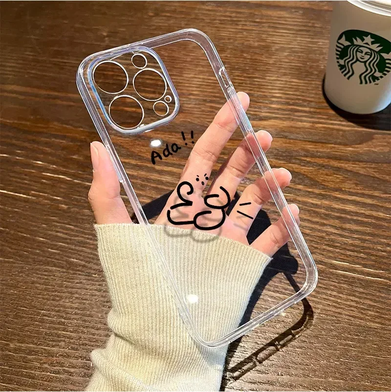 Забавные парные чехлы для iPhone 14 11 12 13 15 Pro Max Mini SE 7 8 Plus XR XS