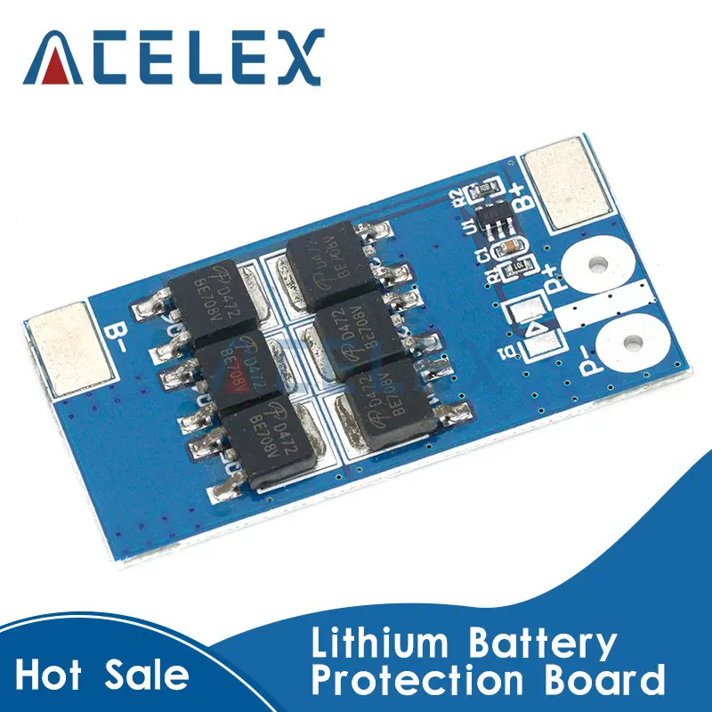 

Защитная плата литий-железо-фосфатного аккумулятора 1S 3,2 в 25 А lifepo4, 1 ячейка 3,6 В, модуль защиты от перезаряда и переразряда