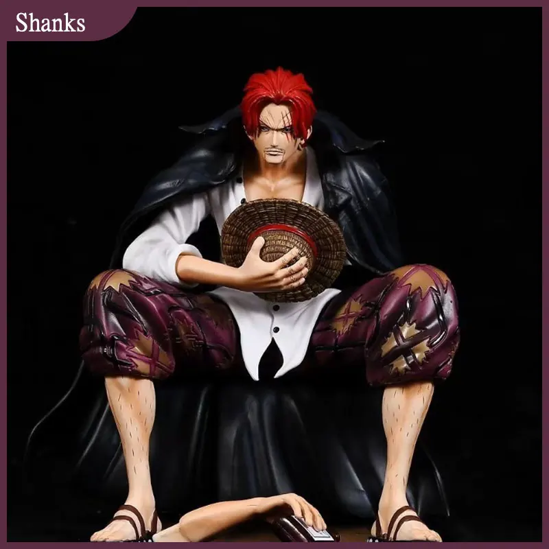 

One Piece Gk фигурка Шанкса Chronicle Master Stars Plece Bt, фигурка сидя, ПВХ аниме коллекционные модели игрушек