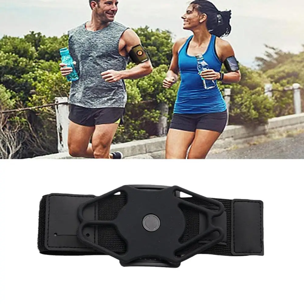

Sports Silicone Mobile Phone Armband Mobile Phone Arm Fitness Bag Armband Women's Running Bag Wrist And Armband Men's Equip U0I2