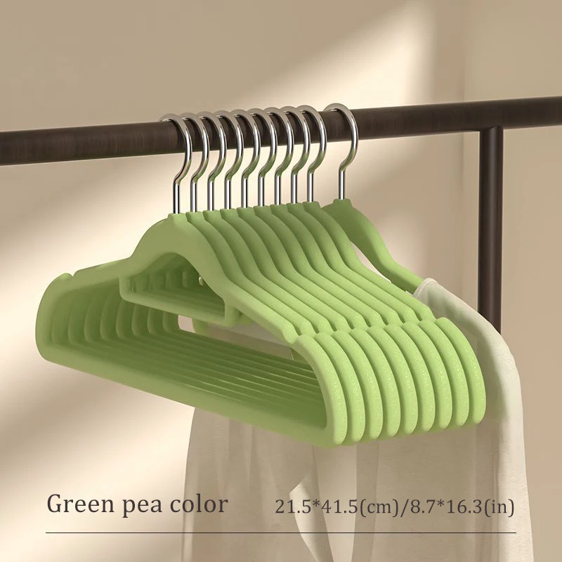 

Противоскользящие вешалки из флиса, набор из 10/20 штук