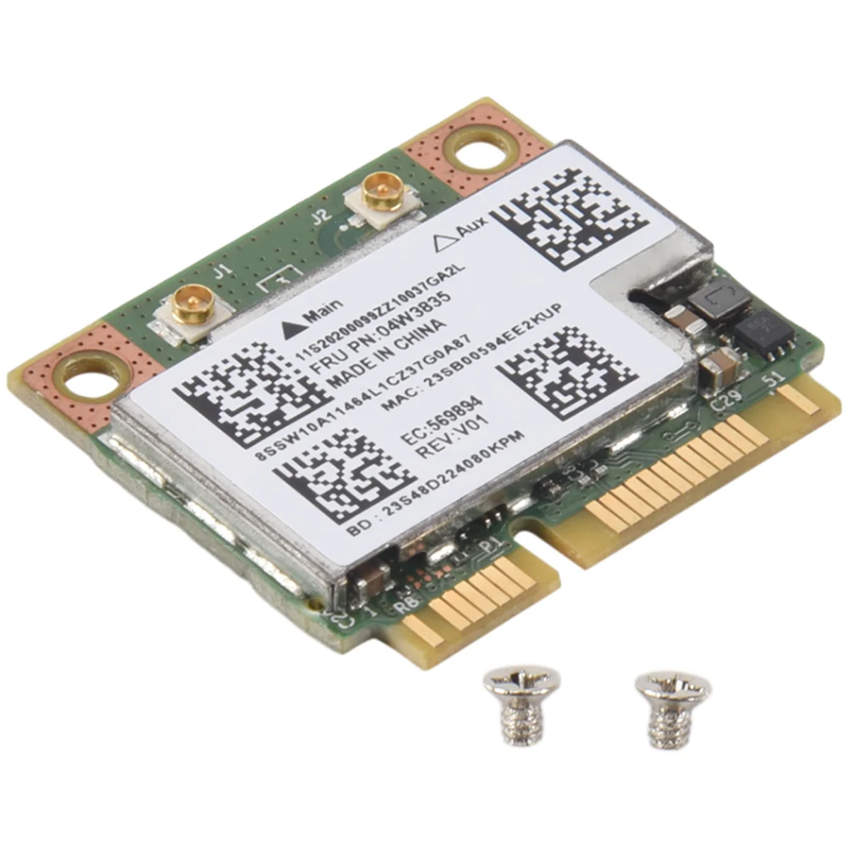 Беспроводная мини-карта PCI-E BCM943228HMB 04W3764 Wi-Fi Bluetooth 4 0 компактная для Lenovo E130 E135 E330 E335