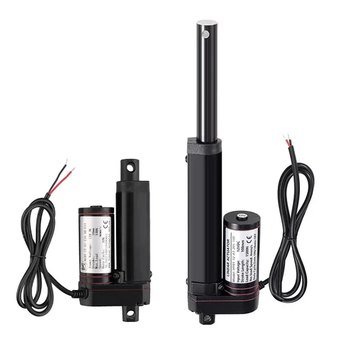 Линейный привод DC 12V 100N 300N 500N 1000N 50/100/150 мм