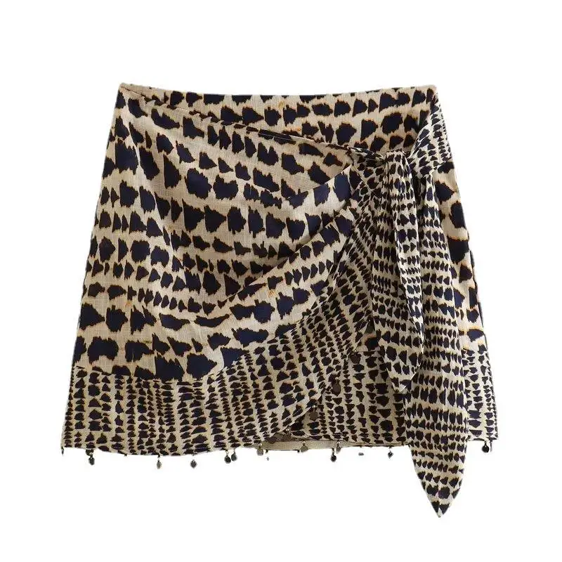 

2023 03 New Spring Summer Women Female Sexy Polyester Brand Skirt