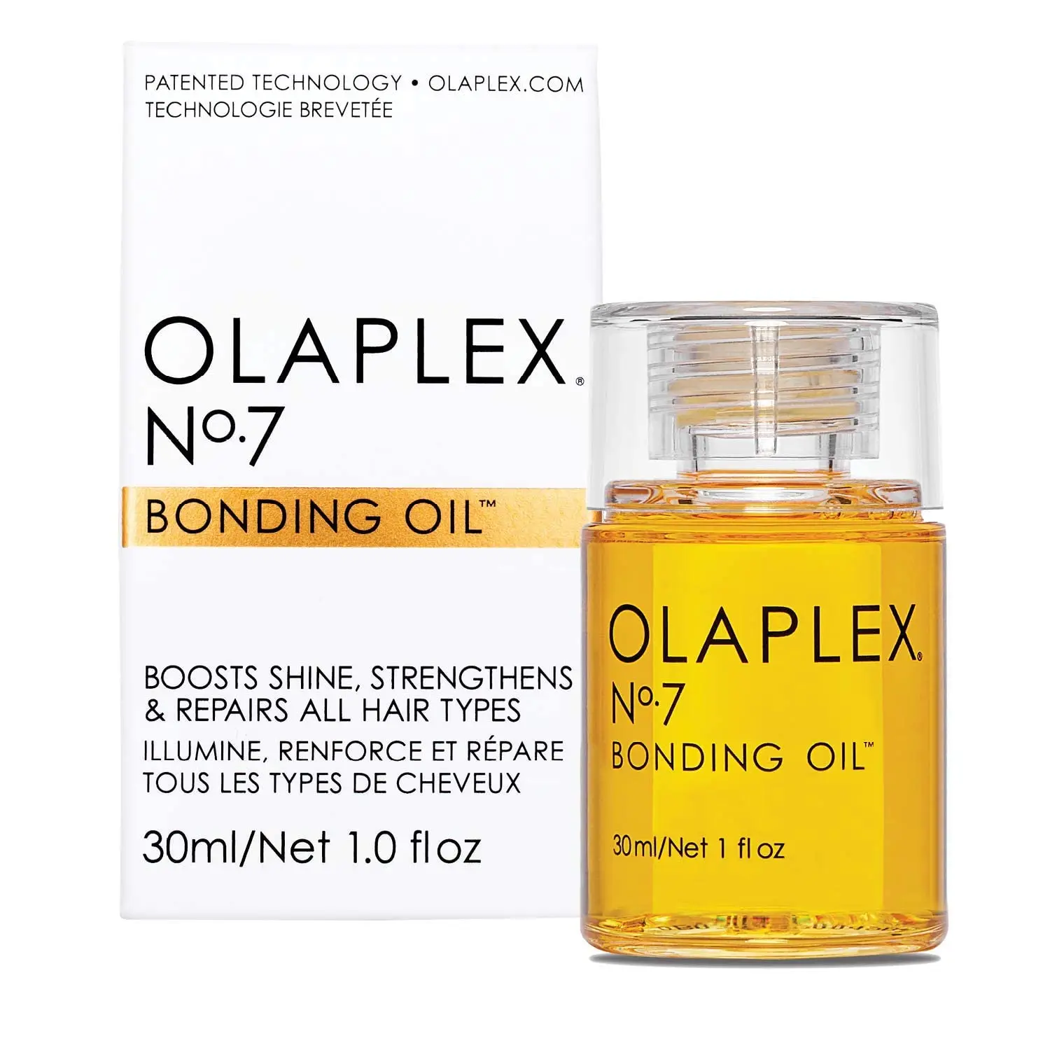 

Olaplex NO.7 Hair Care Essential Oils Anti Hair Loss Repair Damaged Soft Anti-high Temperature Bonding Oil Hair Product 30ml