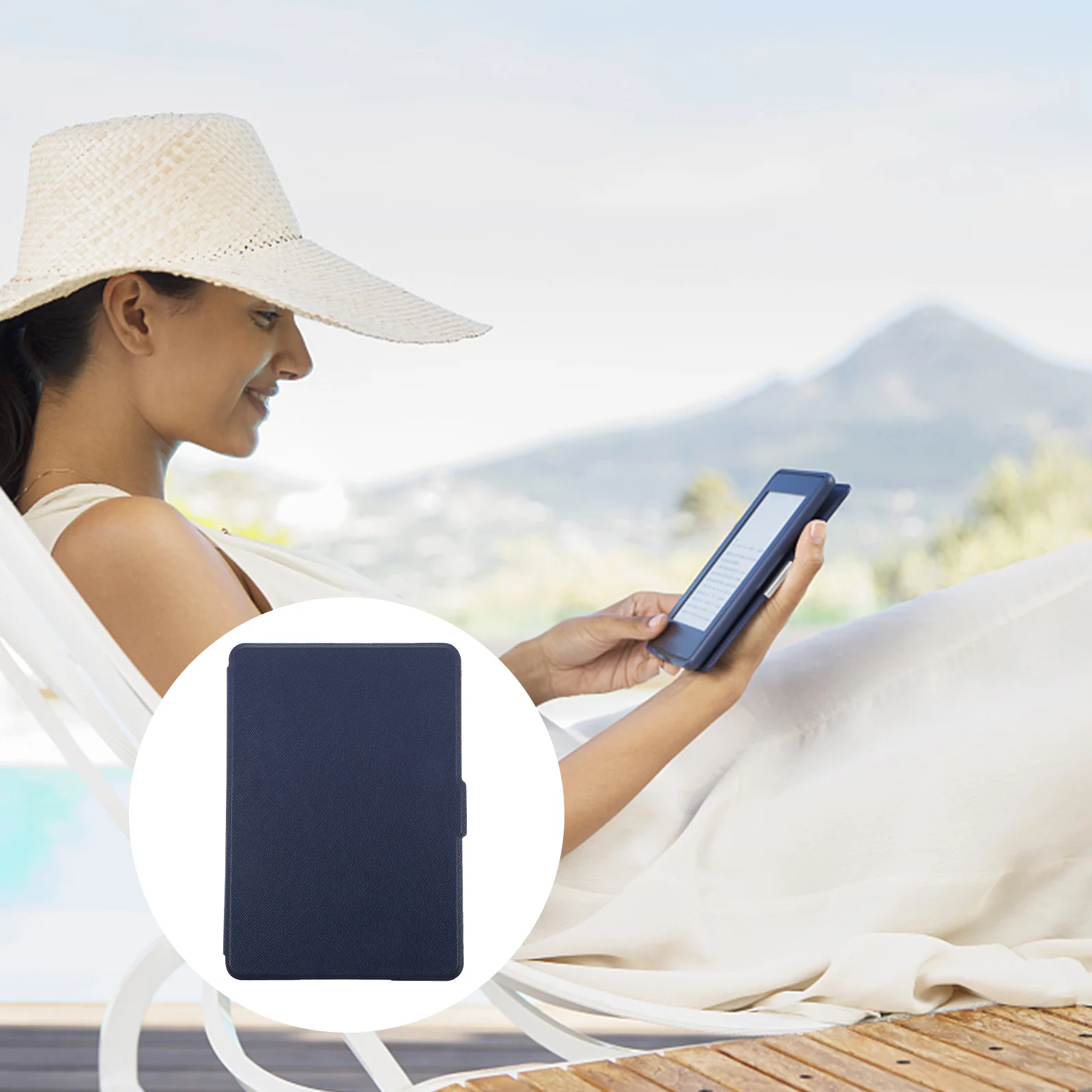 

Чехол для электронной книги, совместимый с Paperwhite 1/2/3, кожаный защитный чехол