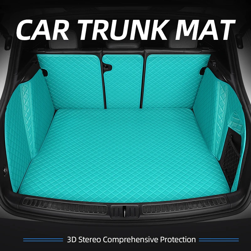 

Custom Car Trunk Mats for Audi E-Tron All Model Auto Rug Carpet Footbridge Accessories Styling Interior Parts
