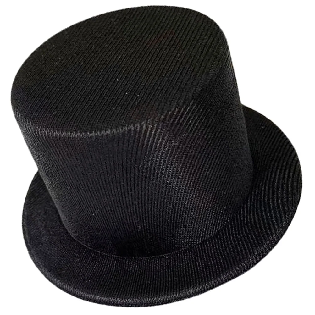 Черная шляпа мини-декоративный фетровый снеговик крошечные шапки сделай сам