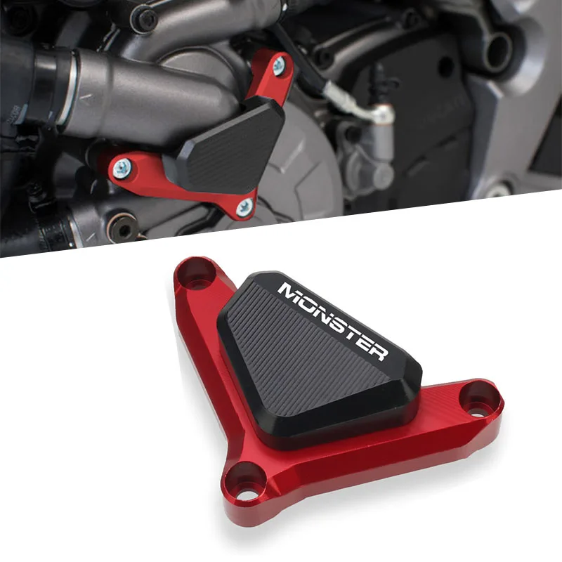 

For Ducati Monster 821 950 1200 1200S Monster950 Motorcycle CNC aluminum Water Pump Protector Guard Cover Crash Pad