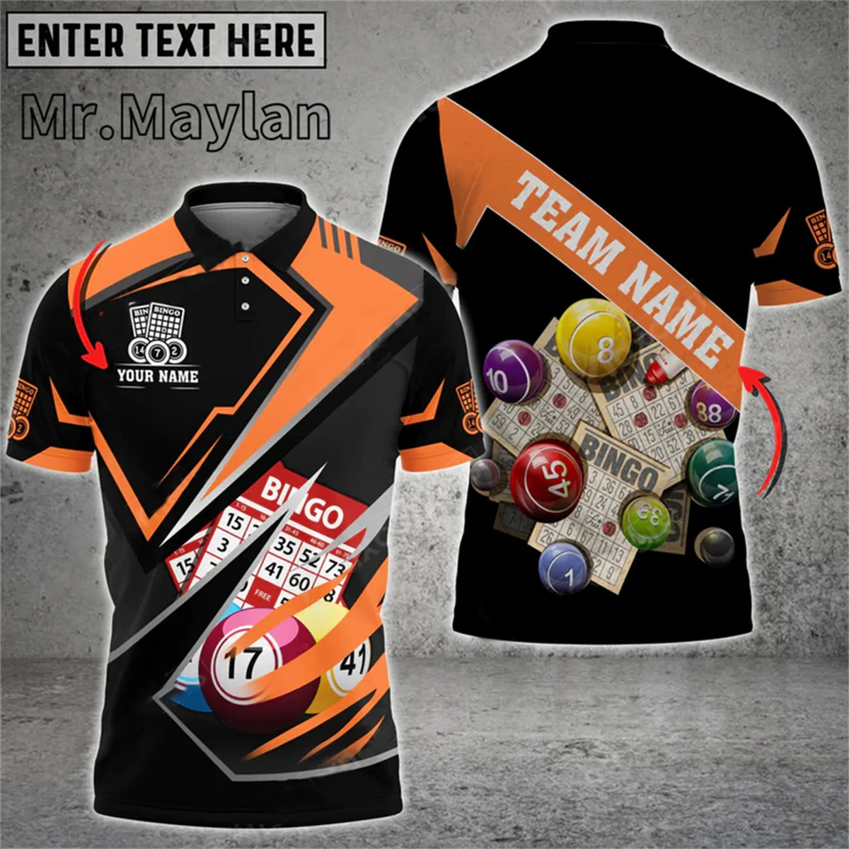 Индивидуализированная Высококачественная брызговая многоцветная рубашка-поло