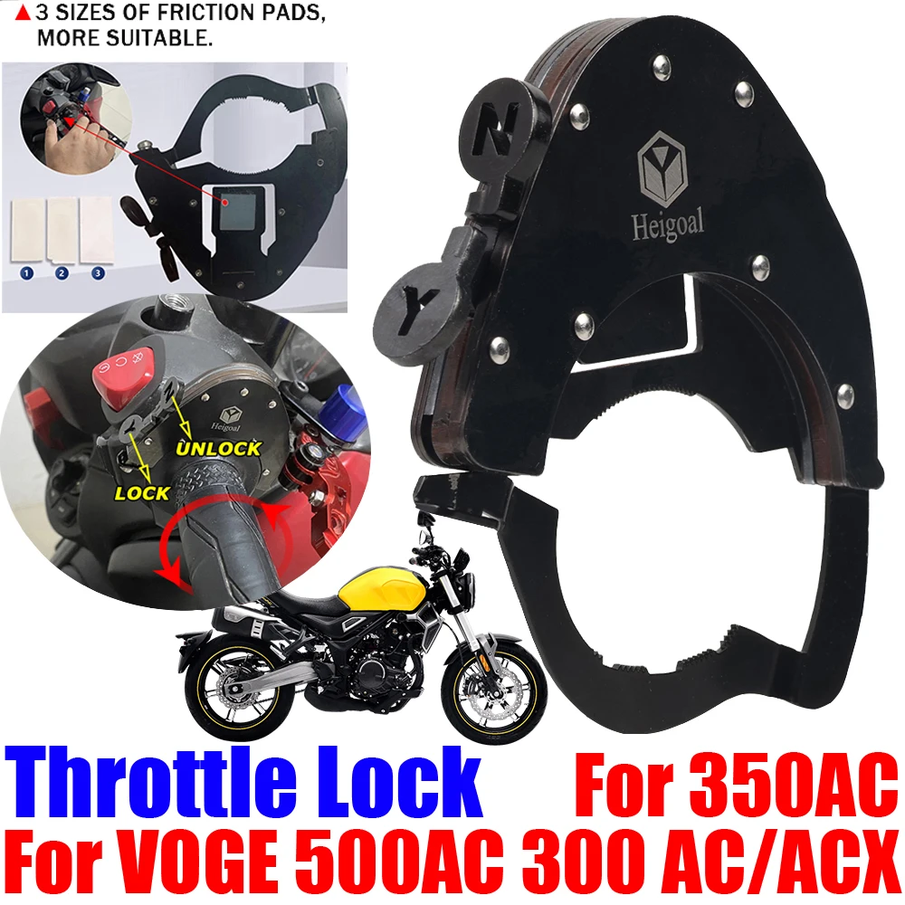 

For VOGE 500AC 300AC 300ACX 350AC 500 AC 300 ACX AC 350 AC Motorcycle Accessories Cruise Control Handlebar Throttle Lock Assist