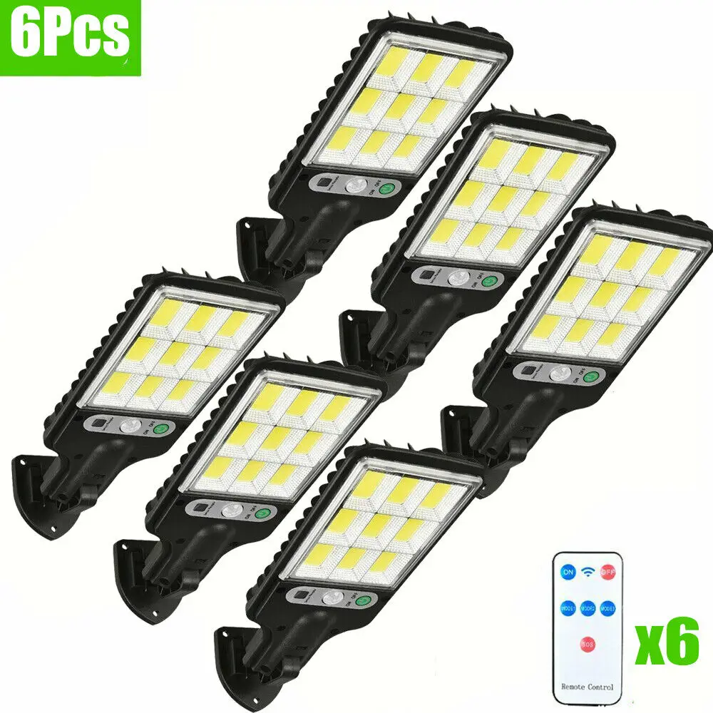 

Outdoor Wall Lamp With 3 Light Modes Solar Street Lights Waterproof Motion Sensor Security Lighting for Garden Patio Path Yard