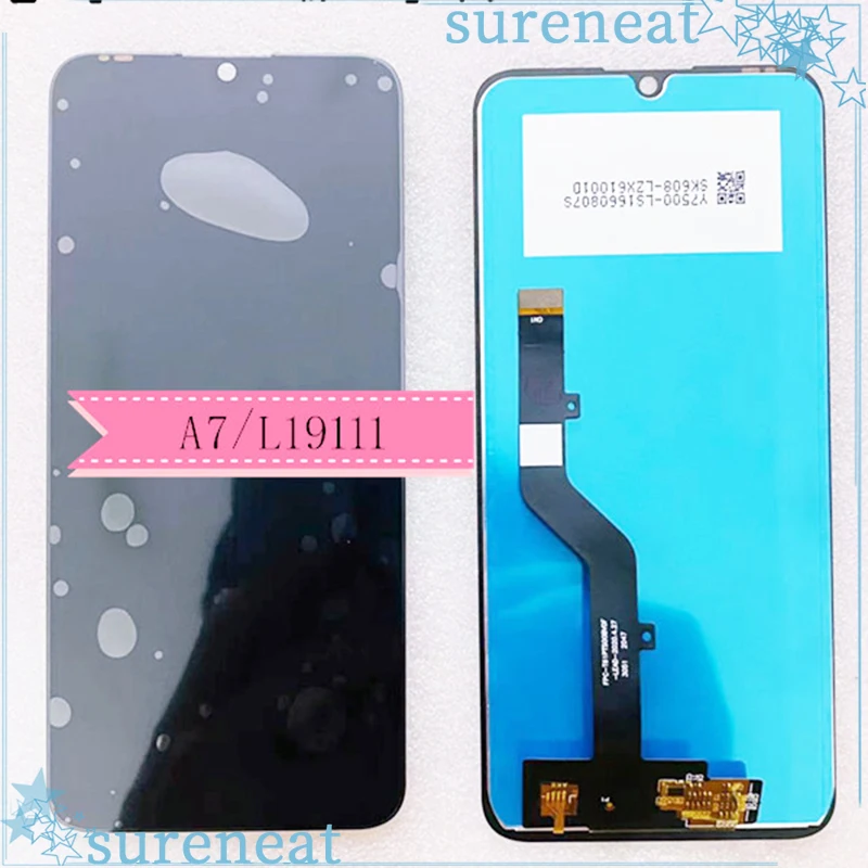 ЖК-дисплей 6,09 'для Lenovo A7, сменный сенсорный экран с цифровым преобразователем в сборе для Lenovo A7 L19111, ЖК-дисплей